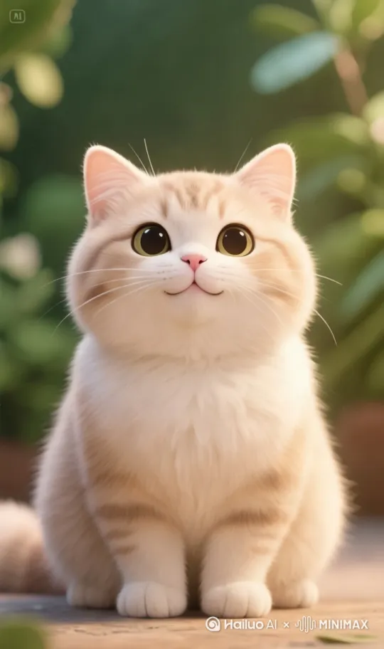 小猫可爱的摇头喵喵叫 by Hailuo AI Video Generator