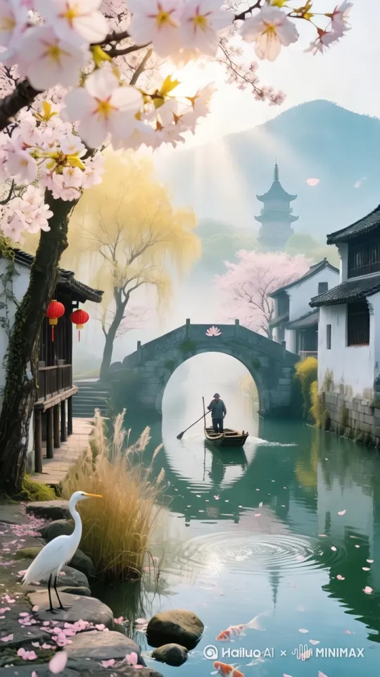 [推进,变焦推进,右摇] by Hailuo AI Video Generator