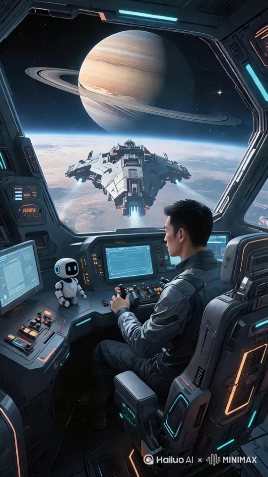 主题呈现动态 自然 向前飞行中[推进] by Hailuo AI Video Generator