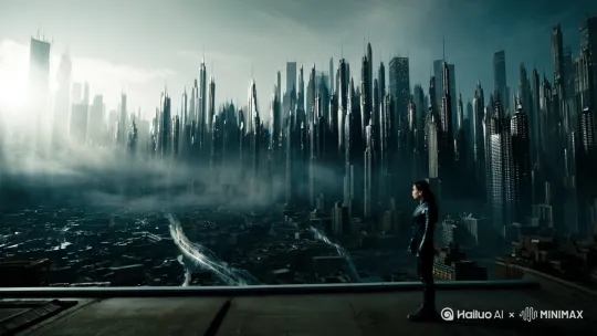 量子亚光：文明暗室 by Hailuo AI Video Generator