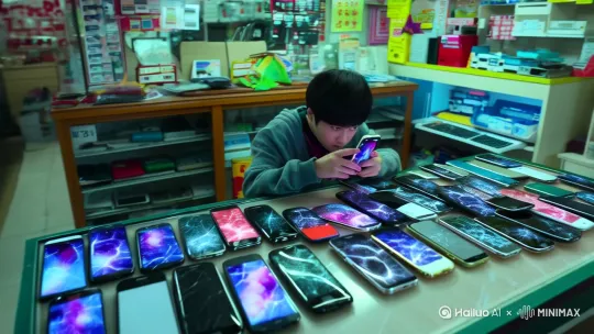 ### 微电影编剧创作方案
根据您提供的创作步骤及要点,我将进一步细化并优化微电影的编剧方案,确保理论依据与艺术表达之间的平衡,同时增强故事的张力和感染力。
---
### 一、核心冲突搭建
#### 1. 三幕式结构细化
- **第一幕:沉迷阶段(0-10分钟)**
- **开场镜头**:手机维修店老板的视角,镜头扫过陈列的“战损版”手机,暗示主角的成瘾状态。
- **成瘾表现**:
- 主角小宇在深夜玩游戏,屏幕上的多巴胺峰值通过视觉特效展示(战斗胜利时的特写)。
- 学业预警:老师警告小宇的学业成绩下滑,但小宇不以为然。
- 父子争吵:父亲试图与小宇沟通,但小宇拒绝交流,冲突升级。
- **第二幕:干预阶段(10-50分钟)**
- **转折点**:小宇在篮球赛中的失败成为转折点,他意识到自己的问题。
- **朋友介入**:朋友制定30天戒断计划,尝试帮助小宇戒掉游戏。
- **冲突升级**:
- 小宇在戒断过程中经历心理和生理上的挣扎,手机电量焦虑通过充电宝不离身、找插座时的肢体语言等细节展现。
- 旧友诱惑:旧友邀请小宇重新加入游戏,小宇面临巨大诱惑。
- **第三幕:重生阶段(50-90分钟)**
- **互助小组**:小宇加入互助小组,尝试通过集体力量克服成瘾。
- **自我救赎**:
- 小宇在篮球场上的表现逐渐恢复,篮球网的破洞逐渐修复,象征着他的成长。
- 最终,小宇在关键时刻拒绝旧友的邀请,完成自我救赎。
#### 2. 关键场景设计
- **标志性道具**:
- **破碎手机屏**:初期摔机象征小宇的失控,修复后成为互助小组的徽章,象征着团结和新生。
- **篮球**:从积灰到每日晨练的磨损痕迹,象征着小宇从沉迷到自律的转变。
- **蒙太奇运用**:
- **戒断第7天**:不断刷新游戏更新公告,反复解锁手机,表现出小宇的挣扎。
- **戒断第21天**:晨跑时虚化背景中的手机店霓虹,暗示小宇逐渐摆脱对手机的依赖。
---
### 二、角色塑造技巧
#### 1. 主角小宇
- **双重反差**:
- **表面**:电竞高手/校队替补前锋,展现出他在游戏和体育方面的天赋。
- **深层**:用游戏填补母亲缺位的创伤,揭示出他内心的孤独和痛苦。
#### 2. 父亲角色
- **隐藏线索**:
- **保留已故妻子的旧游戏机**:暗示父亲对妻子的怀念和对家庭的重视。
- **办公室电脑屏保是全家福**:展现出父亲对家庭的珍视。
- **深夜擦拭儿子儿时的篮球奖杯**:表现出父亲对儿子的爱和期望。
---
### 三、理论可视化技巧
#### 1. 行为成瘾模型
- **多巴胺峰值展示**:通过第一视角游戏界面展示战斗胜利时的多巴胺峰值,使用视觉特效增强表现力。
- **手机电量焦虑**:通过充电宝不离身、找插座时的肢体语言等细节,展现小宇对手机的依赖。
#### 2. 家庭系统理论
- **餐桌戏**:父亲递手机代替对话,特写不锈钢餐具的反光,表现出家庭成员之间的疏离。
- **暴雨夜闪回**:母亲病床前的switch游戏承诺,揭示出小宇对母亲的思念和对家庭的渴望。
---
### 四、台词打磨建议
#### 1. 避免说教式对白
- **将"你需要社会支持"转化为**:球场传球时的眼神交流,表现出朋友之间的默契和支持。
- **用父亲修理旧游戏机的动作替代**:"我爱你"的直白表达,表现出父亲对儿子的爱和关心。
#### 2. 设置主题金句
- **"真正的重启键不在手机背面,在这里(心脏位置)"**:强调内心的觉醒和自我救赎的重要性。
- **"当我们离线时,人生才开始加载"**:揭示出远离虚拟世界、回归现实生活的意义。
---
### 五、叙事结构建议
- **非线性叙事**:以手机维修店老板的旁观视角展开倒叙,开场镜头为柜台里陈列着主角的“战损版”手机,吸引观众的好奇心。
- **视觉符号运用**:
- **手机电量百分比**:通过手机电量百分比的变化,暗示小宇的心理状态和成瘾程度。
- **篮球网破洞程度**:篮球网的破洞逐渐修复,象征着小宇的成长和转变。
---
### 总结
通过以上细化方案,微电影能够在理论依据和艺术表达之间找到平衡,同时增强故事的张力和感染力。关键在于通过视觉符号和细节描写,将理论模型和角色心理状态生动地展现出来,使观众能够深刻感受到主角的内心世界和成长历程。 by Hailuo AI Video Generator