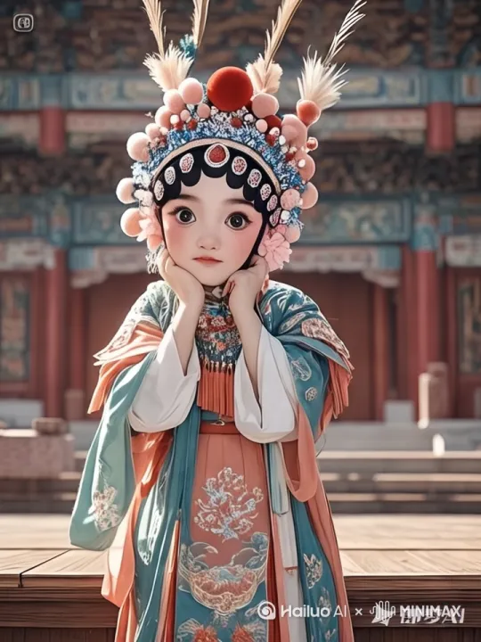 京剧动作 by Hailuo AI Video Generator