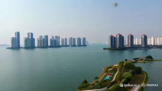 万达御湖世家，252平一线沙湖，精装拎包入住 by Hailuo AI Video Generator