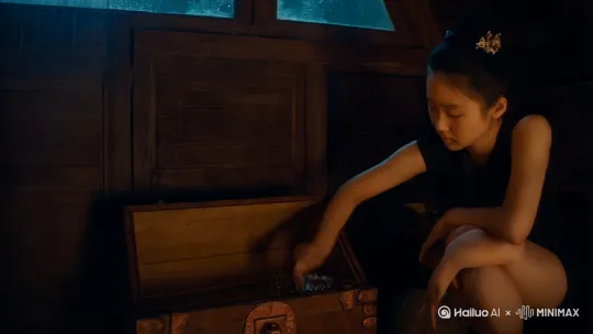 季节的老房子总飘着腐木气息。林夏蹲在阁楼角落，指尖抚过樟木箱上褪色的铜锁，冰凉的触感让她想起外婆临终前塞给她的钥匙。那把钥匙此刻正发烫似的贴在胸口，仿佛在催促她打开眼前的箱子。
 
箱盖掀开的瞬间，泛黄的信笺和一枚蝴蝶形状的银饰滚落出来。银蝶翅膀上镶嵌的蓝水晶突然发出微光，林夏的手腕不知何时缠上了细密银丝，另一端连着窗外骤起的狂风。
 
"找到你了。"沙哑的男声从背后传来。转身时，阁楼木门不知何时敞开，穿黑袍的男人正凝视着她腕间的银丝，"三十年前，你外婆偷走了本属于我们的时光锚。"
 
雨滴砸在窗棂上的声音突然变得尖锐，林夏踉跄后退，后腰撞上木箱。银蝶突然脱离掌心，化作蓝光没入她的胸口。记忆如潮水涌来——外婆戴着同样的银饰在战火中穿梭，将受伤的士兵送回安全地带，而黑袍人举着镰刀追在身后。
 
"时间守护者不能干涉历史！"黑袍人举起镰刀，银丝开始灼烧林夏的皮肤，"你若不归还锚，就会被时空乱流撕碎。"
 
林夏攥紧发烫的胸口，忽然摸到外婆信笺上的字迹："蝴蝶只会选择愿意背负过去的人。"她深吸一口气，银蝶再次浮现，蓝光与银丝缠绕成盾牌。当镰刀劈下的瞬间，她终于明白，所谓守护，从来不是逃避，而是直面那些被时间掩埋的责任。 by Hailuo AI Video Generator