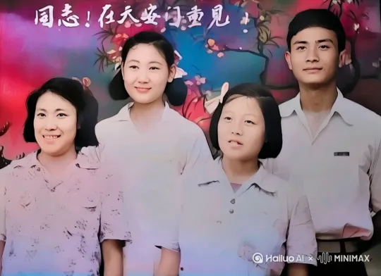 面对镜头彼此露出甜蜜的微笑 by Hailuo AI Video Generator