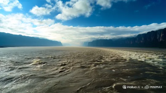 在那广袤无垠的西北大地，有一处风景，如梦如幻，一直萦绕在无数人的心间，仿佛看到了那壮丽又略带沧桑的画面！

玉门关，那究竟是怎样一个充满故事的地方？就像我们心中对很多美好事物充满向往，却往往难以触及其最真实的模样。

我也曾无数次沉浸在这的意境中，后来有幸踏上那片土地。当我站在黄河之畔，看着黄河水奔腾而去，仿佛要与天上的白云相接，那种雄浑壮阔之感，真的让人心生敬畏。不远处，那座孤城静静地矗立在万仞高山之下，显得如此渺小却又无比坚韧。

到了夜晚，耳边偶尔传来羌笛的声音，在这空旷的边塞，那声音悠扬却又带着一丝寂寥。那一刻，我似乎明白了，为何说“春风不度玉门关”。这里的风，吹过岁月，吹过历史，带着千年的故事和情怀。

这次亲身的体验，让我对这地方那首诗有了全新的感悟。它不再是简单的文字组合，而是实实在在呈现在眼前的震撼画面，是能触摸到的历史温度。

我相信还有很多朋友也渴望走进这样的意境，去感受那份独特的魅力。 by Hailuo AI Video Generator