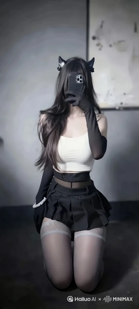 图中美女妖娆地扭动腰肢，每一个动作都充满撩人的魅惑 by Hailuo AI Video Generator