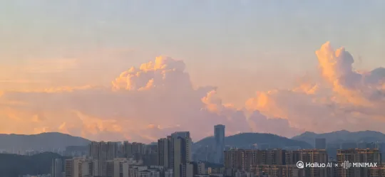 [右摇,变焦推进]风起云涌 by Hailuo AI Video Generator
