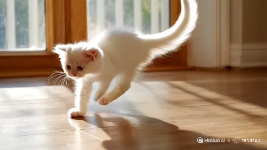 小猫跳舞 by Hailuo AI Video Generator