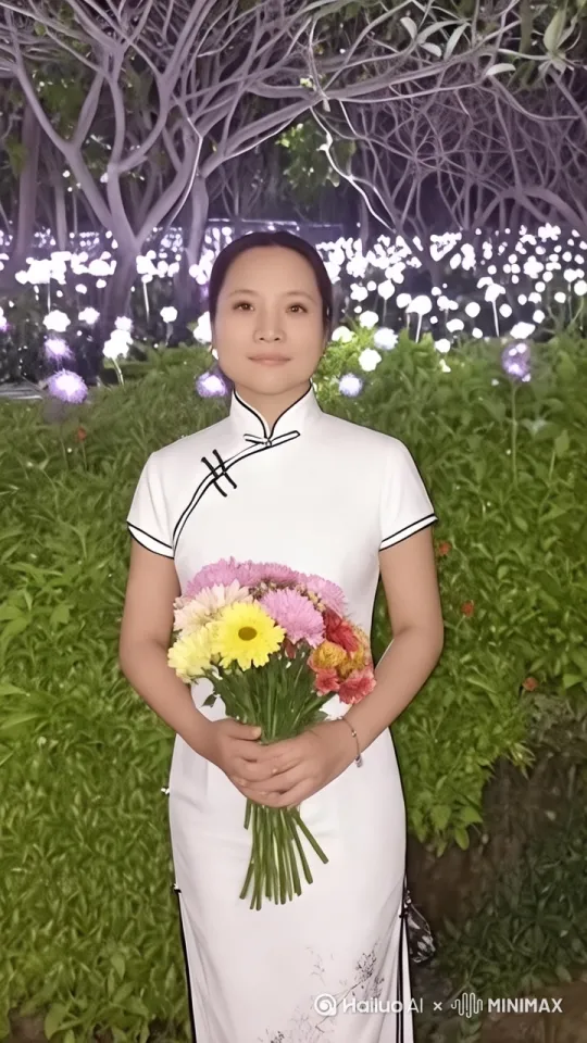 、让图片中的人物缓缓走来，神态自然，形象越真实越好。[推出,上升,下摇] by Hailuo AI Video Generator