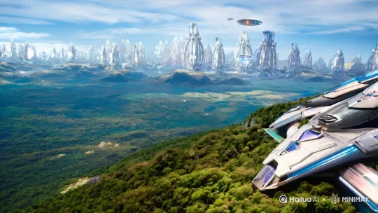 要将这个关于外星人星际旅行的故事转化为短视频素材，我们需要考虑视频的视觉呈现、叙事节奏和情感表达。以下是一个详细的短视频脚本大纲，分为多个场景，每个场景都包含视觉元素、旁白和可能的音效或音乐建议。

### 短视频脚本大纲

#### 场景 1: 泽塔星球 - 出发与背景

**视觉元素**:
- 开场镜头：泽塔星球的全景，展示其壮丽的自然景观和未来感十足的城市。
- 镜头切换到星际旅行中心，展示高科技设备和忙碌的泽塔星人。

**旁白**:
"在遥远的泽塔星球，居民们以探索宇宙为使命。艾尔，一个充满好奇心的年轻泽塔星人，申请了一次前往银河系边缘的星际旅行任务。"

**音效/音乐**:
- 背景音乐：宏大而充满希望的管弦乐。
- 音效：星际旅行中心的机器声和人群的低语。

**画面**:
- 艾尔站在星际旅行中心，抬头仰望星空，镜头拉近，展示他坚定的眼神。

#### 场景 2: 星际旅行的开始 - 探索者号飞船

**视觉元素**:
- 镜头切换到探索者号飞船，展示其流线型设计和内部高科技设施。
- 艾尔进入飞船，AI助手诺亚出现，屏幕上显示诺亚的虚拟形象。

**旁白**:
"艾尔乘坐的星际飞船‘探索者号’配备了先进的人工智能助手诺亚，它不仅是工具，更是艾尔在漫长旅途中不可或缺的伙伴。"

**音效/音乐**:
- 背景音乐：轻快而充满期待的电子乐。
- 音效：飞船启动的轰鸣声和诺亚的语音提示。

**画面**:
- 艾尔坐在驾驶舱中，诺亚的虚拟形象出现在屏幕上，友好地打招呼。
- 飞船穿过泽塔星的大气层，进入浩瀚的宇宙，镜头从飞船内部切换到外部，展示宇宙的壮丽景象。

#### 场景 3: 奇异的星球与文明

**视觉元素**:
- 镜头展示蓝色星球，气态巨人和机械文明的不同场景。
- 艾尔与液态金属生物、飞行生物和机械生物互动的画面。

**旁白**:
"在航行过程中，艾尔遇到了许多奇异的星球和文明：液态金属构成的智慧生物，通过心灵感应交流的飞行生物，以及拥有自我修复能力的机械生物。"

**音效/音乐**:
- 背景音乐：神秘而充满异域风情的音乐。
- 音效：不同文明的独特声音，如液态金属的流动声、心灵感应的波动声和机械运转的声音。

**画面**:
- 艾尔与不同文明的生物交流，展示他们的独特文化和科技。
- 镜头快速切换，展示不同星球的奇异景象和生物。

#### 场景 4: 友谊与挑战

**视觉元素**:
- 艾尔与莉娜在艺术星球上的互动，展示他们的友谊。
- 宇宙风暴来袭，飞船遭遇危险，艾尔和诺亚紧急应对。

**旁白**:
"艾尔结识了来自艺术星球的莉娜，他们的友谊成为了星际旅行中最珍贵的记忆。然而，旅途并非一帆风顺，艾尔的飞船遭遇了一场强烈的宇宙风暴。"

**音效/音乐**:
- 背景音乐：温馨而充满情感的旋律。
- 音效：风暴的呼啸声和飞船系统的警报声。

**画面**:
- 艾尔和莉娜在艺术星球上欣赏和创造美，展示他们的友谊

**视觉元素**:
- 艾尔回到泽塔星球，受到欢迎。
- 艾尔站在高处，俯瞰泽塔星球，思考宇宙的奥秘
* by Hailuo AI Video Generator
