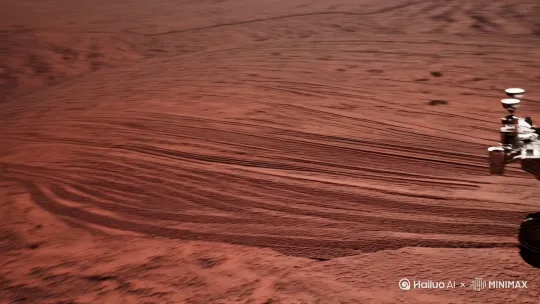 关于好奇号的科技视频。 by Hailuo AI Video Generator