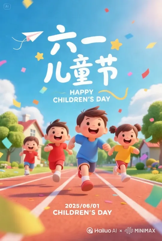 跑起来 by Hailuo AI Video Generator