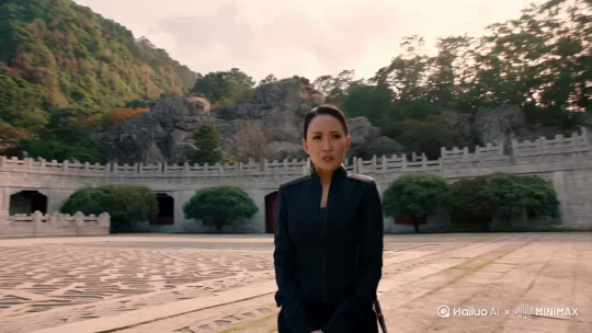 胖吖（女）穿越到唐朝和李世民比武    注意女生要穿现代服装，字幕：胖吖大战李世民 by Hailuo AI Video Generator