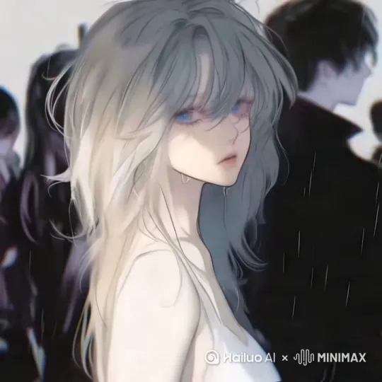 [右移,跟随]女孩头发随风飘，眨眼 by Hailuo AI Video Generator