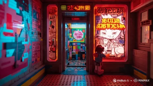 [右移,左摇,跟随] by Hailuo AI Video Generator