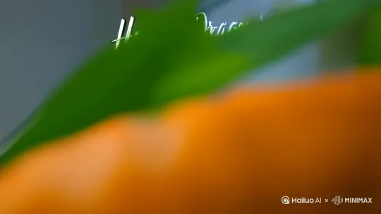 [左移,推进,右摇]一个女子，穿着用粽子叶做成的裙子，吊带，深V领，裙子上有复杂的图案，带一点中国风元素，头发发饰造型独特也带有一些中国风元素。手上拿着一个剥开的粽子，粽子上有拟人的可爱表情。图片上方写着“端午节安康” by Hailuo AI Video Generator
