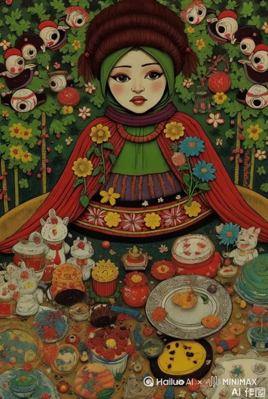 生成彩色3D逼真 宫崎骏动画风格动物 人物眼睛表情动起来 by Hailuo AI Video Generator