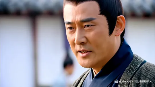 *   **镜头10 (商鞅特写)：** 商鞅清晰有力地宣布（字幕同步）：“今日，此木若有人搬至北门，赏金——五十两！” by Hailuo AI Video Generator