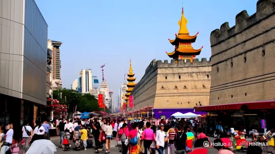 中国最热门的旅游城市，并配解说 by Hailuo AI Video Generator