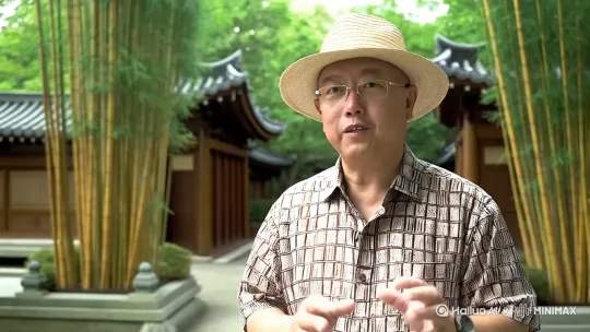为了证明而进行的证明，也是证明。只是证明了证明本身而已。既不是对应结果，也不是问题本身。当然，陈腐也是为了证明有价值。气球吹上天的时候，已经不在地上有什么了。黎涛 by Hailuo AI Video Generator