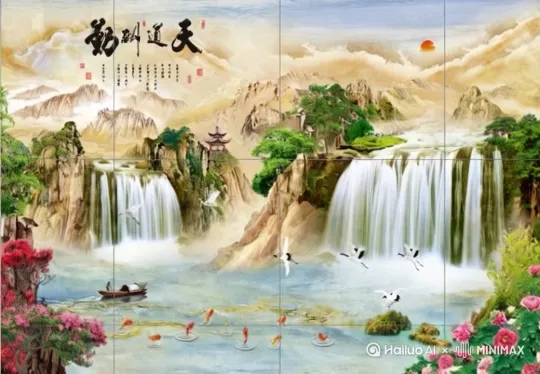 小花猫骑摩托车飞奔 by Hailuo AI Video Generator
