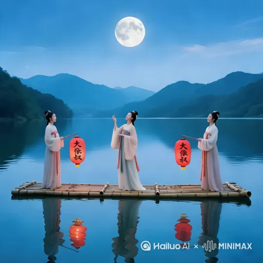 [右移,左摇,跟随] by Hailuo AI Video Generator