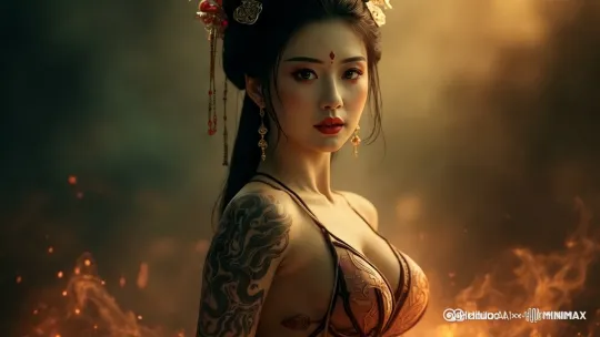 镜镜头拉远。人物缓缓转身离开。 by Hailuo AI Video Generator