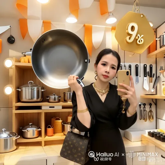 在分解这个锅的功能视频 by Hailuo AI Video Generator