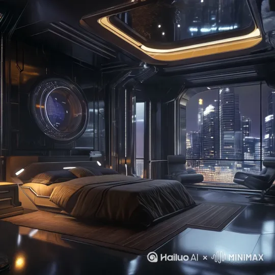 豪华版的窝室 by Hailuo AI Video Generator