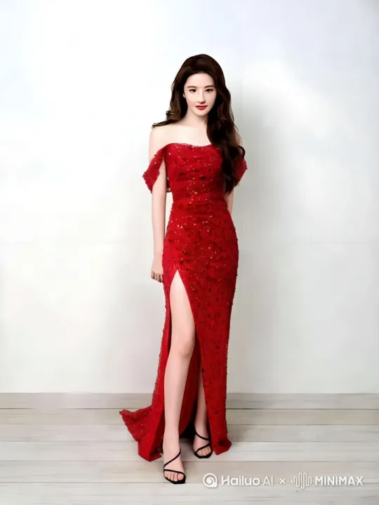 画面中央站立的女人，大量透明的水像被倾倒般迅速从左侧向人物泼水，迅速泼向女人，水花短暂飞溅后立刻消失，水流冲击女人的脸部。水流消退的同时，女人的服装逐渐变化为白色宽松衬衫和蓝丹宁短裤，衬衣和短裤显现出被水打湿的效果，紧贴在身体上。水流完全消失后，女人保持自然站姿，头发和衣服上带有明显的水珠效果。水珠分布在头发、脸部、衣领和衬衣表面，呈现出晶莹的湿润感，增强真实感。摄像机向后匀速移动或拉远，直至完整呈现人物全身停止 。 by Hailuo AI Video Generator