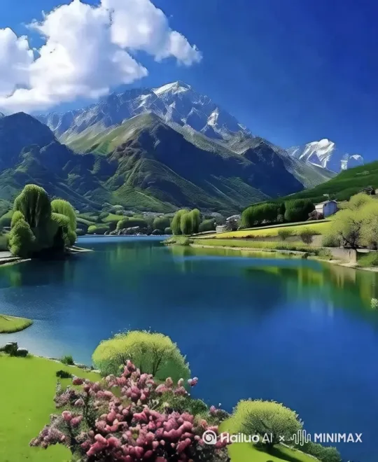 航拍模式，镜头推进，上升 by Hailuo AI Video Generator