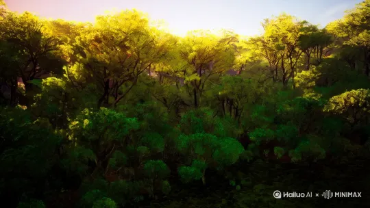 prompt[上摇,拉远,下降] by Hailuo AI Video Generator