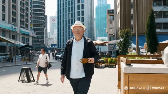 对美食，我已没了胃口，粗茶淡饭已可。对美景，早已审美疲劳，不过重复而已。沉淀思想，也许才是最好的活法。黎涛 by Hailuo AI Video Generator