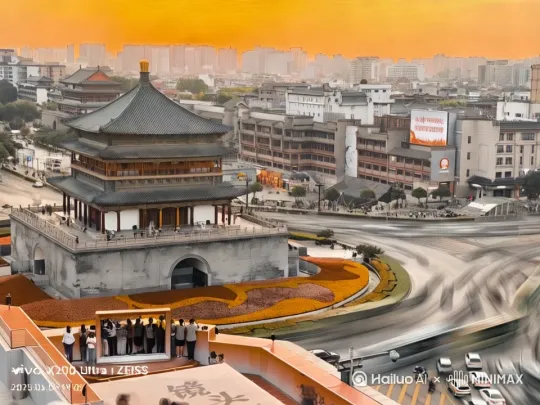 [推出,上升,下摇] by Hailuo AI Video Generator