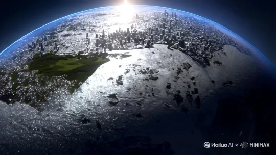 2100年的地球 by Hailuo AI Video Generator