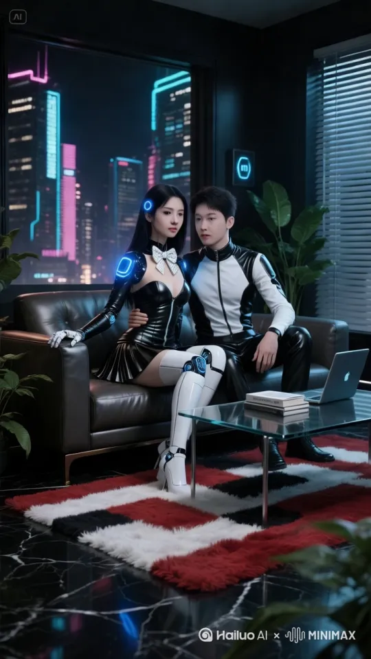 亲密拥抱接吻舌吻 by Hailuo AI Video Generator
