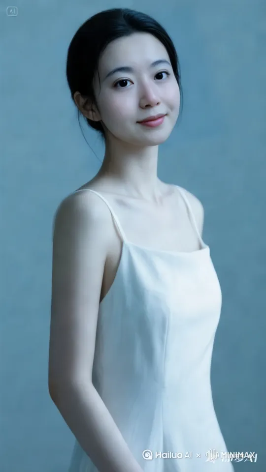 微笑的美女，转身朝我走来 by Hailuo AI Video Generator
