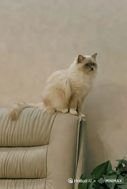 猫咪飞升得道成为喵仙人，带领喵星人和汪星人大战，最后成功打败汪星人守住了家园 by Hailuo AI Video Generator