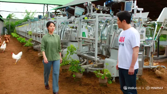 牛小花(女主):农大毕业的养鸡场技术员,擅长用生物学知识怼人
张铁柱(男主):农机公司程序员,开发"AI算命"软件补贴彩礼
牛老爹:养牛专业户,手机里存着Excel版《本地彩礼行情表》
王媒婆:兼职微商的职业媒人,金句"彩礼不够,感情将就"
高能剧情梗概:
荒诞开局:铁柱提亲时,牛老爹掏出POS机要求现场验资,发现存款差8万8,小花当场用养鸡场数据论证"公鸡配种都不收彩礼"
神操作对抗:
铁柱开发"虚拟彩礼NFT"企图蒙混过关
小花教闺蜜用番茄酱伪造"婚前孕检单"
王媒婆推出"彩礼分期贷"被小花用《民法典》现场普法
灵魂反转:小花带铁柱参观养鸡场自动化设备,提出"用技术入股替代彩礼",老爹看着智能孵蛋器喊出:"这玩意能孵出金蛋不?"
终极考验:暴雨夜牛群生病,铁柱用编程技能搭建"云问诊"系统救活全部奶牛,老爹看着满屏代码感叹:"这后生能下电子崽儿?"
经典台词设计:
"叔,您这彩礼标准比我们CPU涨价还快啊!"
"根据遗传学,您闺女这暴脾气基因可不值20万"
"现在都乡村振兴了,您这思想咋还在脱贫攻坚呢?"
"爹!您要的8万8在这——"(掏出8万8千个鸡蛋)
视觉符号:
反复出现被涂改成"彩礼价目表"的村委会公告栏
铁柱总穿着印有"404 Not Found"的文化衫
小花手机壳是"拒绝彩礼"的二维码
传播设计:
结尾定格画面:小两口直播卖鸡蛋,弹幕飘过"这才是硬核彩礼"
互动话题:#彩礼经济学# #当代聘礼图鉴#
埋梗:王媒婆的微商广告"幸福不靠彩礼靠酵素"
备案:已查重无类似作品,可加入"村BA"等热点元素增强时效性,需要具体拍摄方案可继续深化。 by Hailuo AI Video Generator