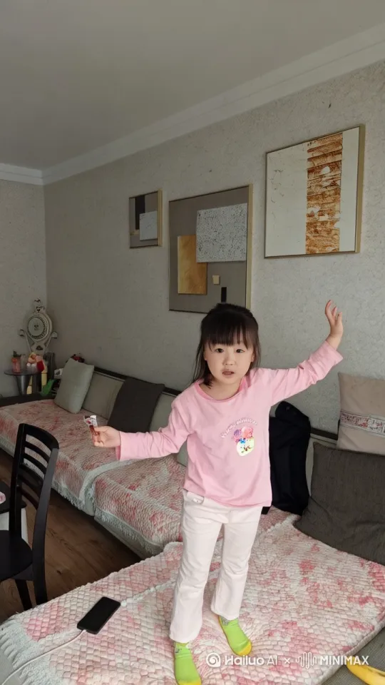 利用上图生成一个乘云驾雾，再在空中360度连续翻转的视频 by Hailuo AI Video Generator