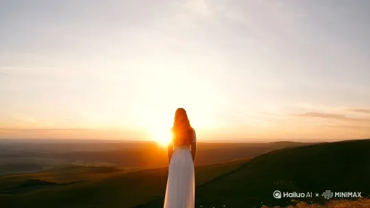 合而为一的神圣创造者父母亲孩子啊，我很抱歉，有时我会感到幻灭和失望，充满批判，尽管这个世界有如此多的美好。我很抱歉，比起永恒的日出，我更关注人为的东西。对不起，我听负面的讯息的次数多于听蜜蜂嗡嗡的美妙声。我原谅自己被困在一个充满人造需求的世界里，并因此而不满。我现在要改变这种状况，转向生活和爱。我爱我自己，我也热爱生命，感谢你对此时此地所有相关者的疗愈。[推出,上升,下摇] by Hailuo AI Video Generator