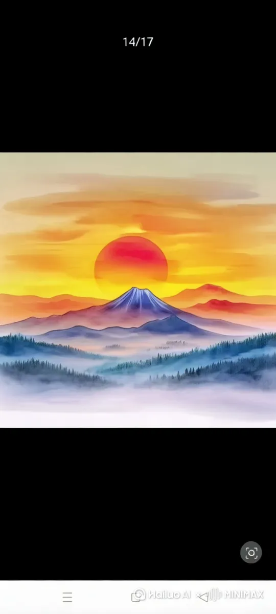 日出美景 by Hailuo AI Video Generator