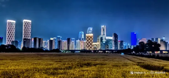[推出,上升,下摇] by Hailuo AI Video Generator