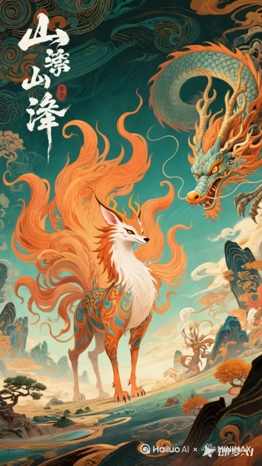 《山海经》：创新浪潮下传统文化的破界新生
在华夏文明的璀璨星河中，《山海经》宛如一颗神秘而耀眼的星辰，历经千年岁月，始终散发着独特的魅力。它宛如一座蕴藏着无尽宝藏的文化矿山，在当下创新浪潮的席卷下，正不断迸发出新的生机与活力，为传统文化的传承与发展开辟出一条崭新的道路。

《山海经》中那些光怪陆离的神话传说、千奇百怪的异兽形象，犹如一串串璀璨的珍珠，为创新创作提供了取之不尽、用之不竭的灵感源泉。在动漫领域，这些古老元素正焕发出全新的光彩。一部部以《山海经》为蓝本的动漫作品，将书中的异兽进行了生动而富有创意的演绎。九尾狐不再是传统印象中单纯的神话形象，它被赋予了更加复杂的性格和情感，时而妩媚动人，时而勇敢坚毅，在动漫的世界里展开一段段扣人心弦的冒险。应龙则化身为强大的守护者，拥有着震撼人心的力量，其威严的形象和精彩的战斗场面，让观众沉浸在一个奇幻而热血的世界中。这些动漫作品不仅吸引了众多年轻观众的关注，更让《山海经》中的文化元素以一种全新的方式走进了大众的生活。

游戏产业同样对《山海经》情有独钟。众多游戏开发者从书中汲取灵感，打造出一款款充满奇幻色彩的游戏。在游戏中，玩家可以化身为勇敢的冒险者，与《山海经》中的异兽展开激烈的战斗，或者探索那些神秘而未知的地域。游戏的画面精美绝伦，特效绚丽多彩，将《山海经》中的奇幻世界栩栩如生地呈现在玩家眼前。玩家在享受游戏乐趣的同时，也能深入了解《山海经》中的文化内涵，这种创新的体验方式让传统文化以一种更加互动、有趣的形式得以传承。

在文学创作方面，《山海经》也成为了作家们笔下的宠儿。现代作家们以《山海经》为背景，创作出一系列融合了传统与现代的优秀作品。有的作品将《山海经》中的神话故事与现代都市生活相结合，构建出一个充满奇幻色彩的平行世界；有的则通过对《山海经》中异兽的重新解读，探讨人性的善恶、生命的价值等深刻主题。这些文学作品不仅丰富了《山海经》的文化内涵，也为读者带来了全新的阅读体验。

而在影视领域，《山海经》更是掀起了一股创作热潮。电影和电视剧通过先进的特效技术和精彩的剧情编排，将《山海经》中的神话传说生动地搬上荧幕。从神秘的昆仑山到奇幻的东海之滨，从威风凛凛的异兽到法力无边的神仙，观众仿佛穿越时空，置身于那个古老而神秘的世界之中。这些影视作品不仅在国内受到了广泛的好评，也在国际上展现了中国传统文化的独特魅力。

《山海经》的创新，是对传统文化的一次深度挖掘和重新诠释。它打破了传统与现代之间的界限，让古老的文化在现代社会中焕发出新的活力。在未来的日子里，相信会有更多的创新者以《山海经》为灵感源泉，创造出更多优秀的作品，让这部古老的奇书在新时代绽放出更加耀眼的光芒，成为连接传统文化与现代社会的桥梁，引领我们走向一个更加丰富多彩的文化未来。

生成一个小故事视频 by Hailuo AI Video Generator