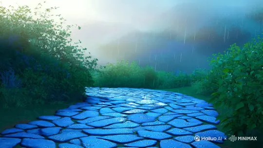 山雨初歇，柳明在青石小径上发现了一条受伤的白蛇。它通体如雪，唯有额间一点朱砂，在雨后的阳光下泛着珍珠般的光泽。柳明心生怜惜，将它轻轻捧起，带回了山中小屋。

"小东西，忍着点。"柳明用草药为白蛇包扎伤口，指腹不经意抚过冰凉的鳞片，却莫名感到一阵心悸。白蛇抬头，金黄色的竖瞳凝视着他，仿佛能看透灵魂。

当夜，月光如水。柳明伏案读书时，忽闻环佩叮当。抬头间，一位白衣女子立于门前，眉间一点朱砂，正是白日所救白蛇所化。

"公子救命之恩，白璃无以为报。"她的声音如清泉击石，眼波流转间带着不属于人间的灵动。

柳明惊得打翻了砚台，墨汁染黑了半卷诗书。白璃轻笑，素手轻拂，墨迹竟如活物般退回砚中。从那天起，书生的小院多了位常客。白璃带来山间珍果，柳明则教她人间诗词。她学得极快，却总在"情"字上停顿，眼中闪过困惑。

"情为何物？"某个春夜，白璃指着诗集中一句"曾经沧海难为水"问道。

柳明望着她被月光镀上银边的侧脸，心跳如鼓："情就是...明知不可为而为之的冲动。"

白璃忽然转头，两人呼吸相闻。柳明看见她瞳孔缩成细线，却鬼使神差地向前倾身。就在双唇将触未触之际，窗外惊雷炸响，白璃瞬间消失，只余一片白鳞落在柳明掌心。

三日后，柳明在山洞找到蜷缩的白璃。她已现出原形，十丈白蛇盘踞洞中，却将头深深埋入身体。

"我早已知晓。"柳明颤抖着抚摸冰冷的鳞片，"那日包扎时，你额间朱砂映在我手心，就像...烙进了心里。"

白蛇抬头，金瞳含泪："人妖相恋，我会消散修为..."

"我不在乎天长地久。"柳明将额头抵上她冰凉的鳞片，"只求此刻真实。"

洞外暴雨倾盆，洞内却如春暖花开。白璃化作人形投入柳明怀中，体温不再冰冷。那一刻，她甘愿用五百年修行，换这凡人一生的温暖。 by Hailuo AI Video Generator
