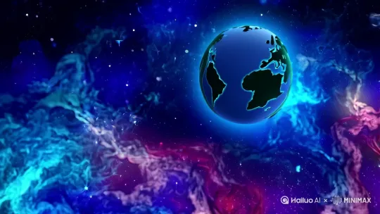 视觉冲击:宇宙星云深邃背景下,地球缓缓出现,数据流线条汇聚于合肥,快速定位到合肥综合性国家科学中心建筑群的科技感渲染图。快速切换:抽象的数字脉冲、光线穿梭,引出”地球智能计算研究中心”的文字标识(可配合大气LOGO演绎)。关键元素:科技蓝、星空、地球、光线、数据流、建筑渲染。 by Hailuo AI Video Generator