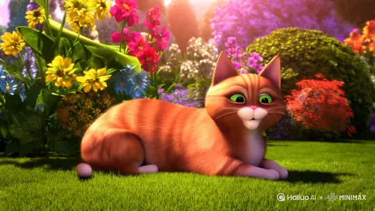 萌猫变成泡泡吗 by Hailuo AI Video Generator