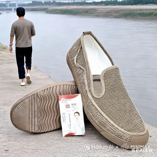 多个中老年人，穿这双鞋在万州浜江路散步
要近距离的看到这双鞋穿在脚上散步 by Hailuo AI Video Generator