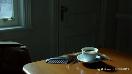 离人

刚散了。向来如此，人走了，茶便凉了。

屋里还留着她的气息，梳子上缠着几根长发，桌上半杯未喝完的咖啡，已经凝了一层膜。我坐着，竟至于无端觉得她还会推门进来，说一声"我回来了"。

然而终于是不回来了。横竖都是旧事，如烟如雾，笼罩着这空荡荡的房间。我望着窗外，行人匆匆，各人有各人的方向。

向来相濡以沫，不如相忘于江湖。 by Hailuo AI Video Generator